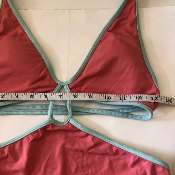 Vince Camuto Cutout Contrast Binding Monokini One Piece Swimsuit Size S - Picture 15 of 15